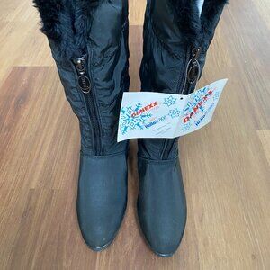 New Danexx Womens Size 8 M Sno-Burst 2 Snow Boots Black